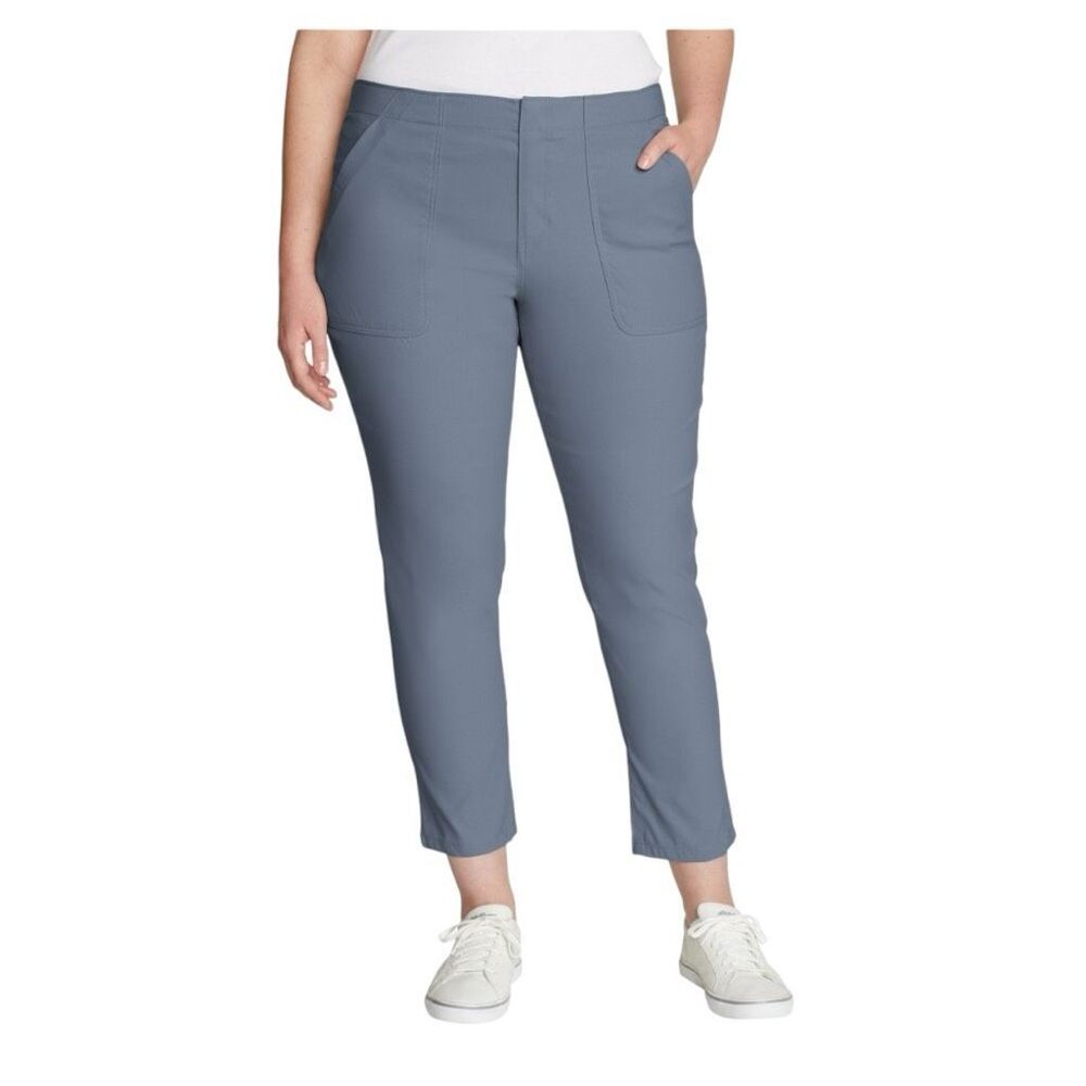 Eddie Bauer Women's Horizon Blue Gorpcore Outdoor Adventure‎ Hiking Pant Size16